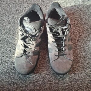 Adidas Black and Gray Sneakers